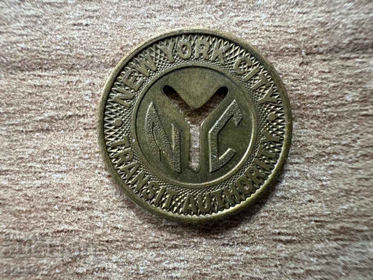 SUA - Fişă - Transport - New York cu preț 1.00 BGN | € 0.51