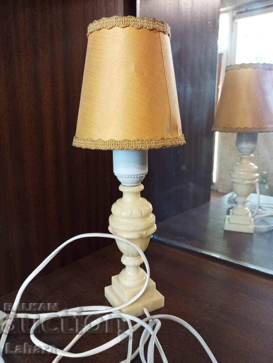 Night, table lamp marble