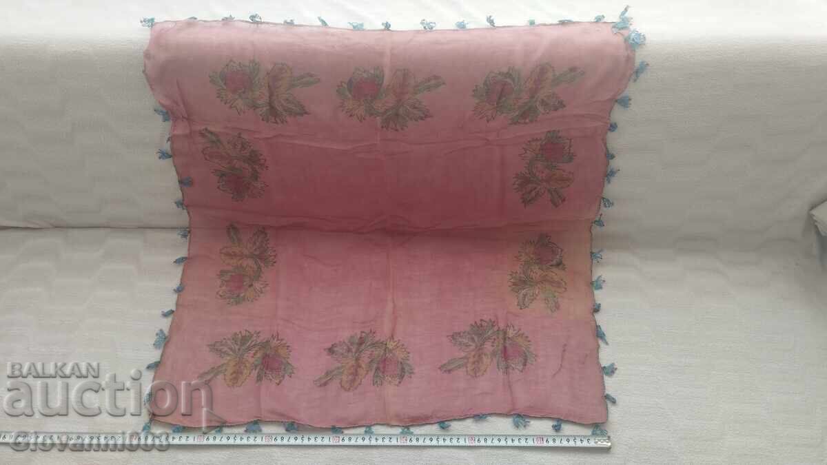 Δημοπρασία Περίτεχνη μαντήλα εποχής