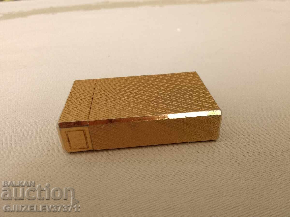 Vintage Gold Plated Gas Lighter Zaima Japan with price 85.00 BGN | € 43.46