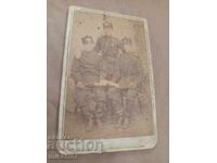 Снимка картон фотография Анастас Белковски Опълченец