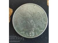 Монета Италия 1 лира, Магнитна 1939 - XVII