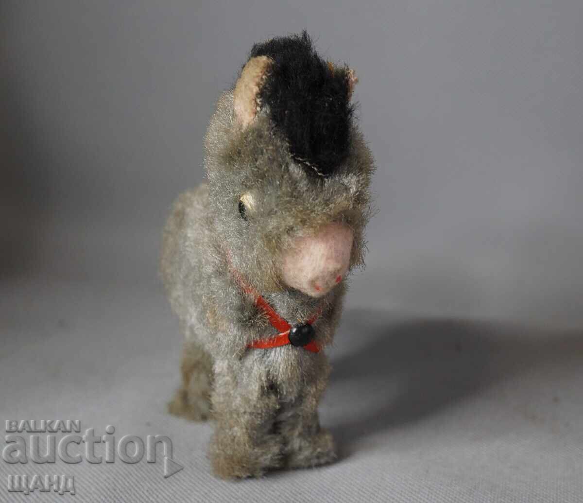 Παλιά μηχανική φιγούρα παιχνιδιού γαϊδουράκι με τιμή 10.35 BGN | € 5.29