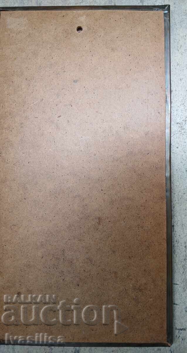 Παράδοση Ρωσικό χάλκινο σφυρί με ανάγλυφο Παράδοση Ρωσικό χάλκινο σφυρί με ανάγλυφο