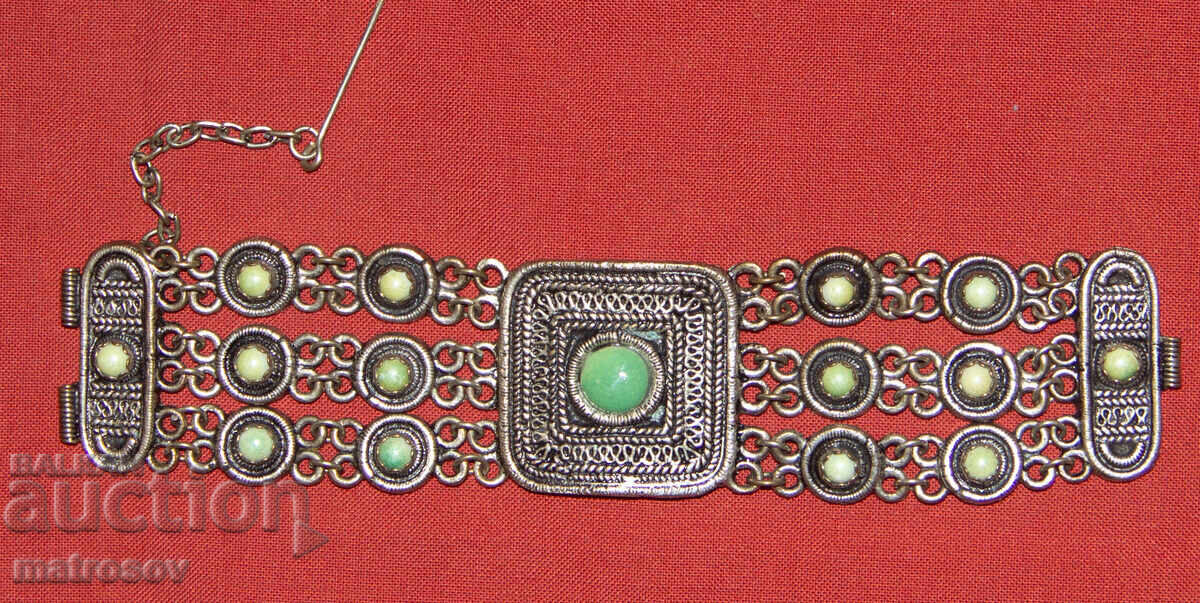 Handmade old traditional bracelet, jewelry, silver with price 170.00 BGN | € 86.92