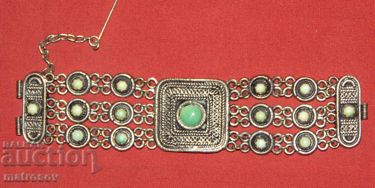 Auction  Handmade old traditional bracelet, jewelry, silver