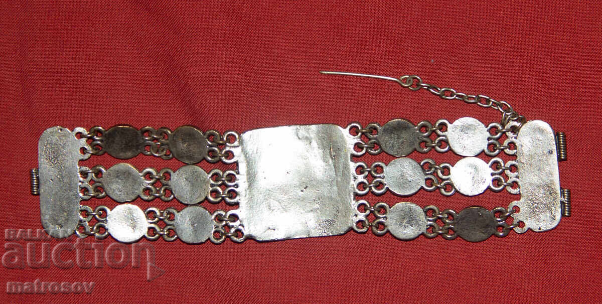 Handmade old traditional bracelet, jewelry, silver - 7