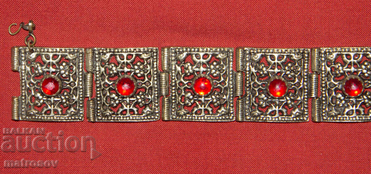 Παράδοση Χειροποίητο παλιό παραδοσιακό βραχιόλι, κόσμημα, ασήμι