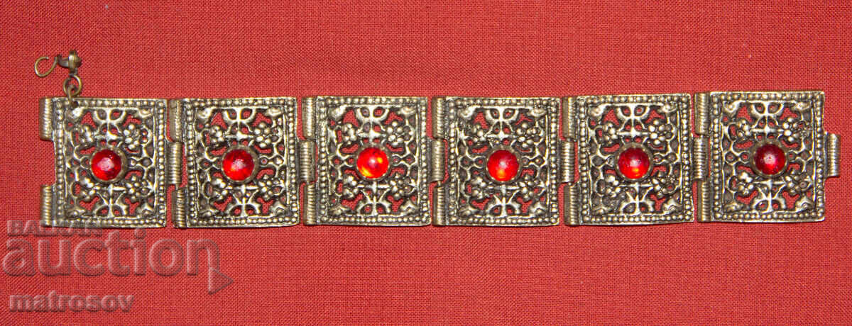 Χειροποίητο παλιό παραδοσιακό βραχιόλι, κόσμημα, ασήμι