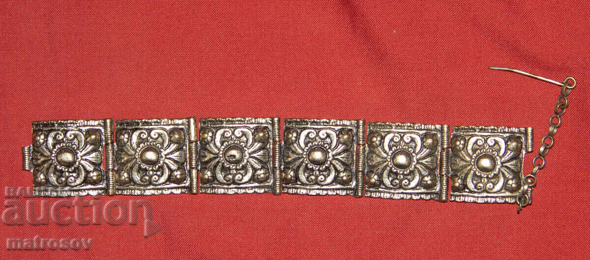 Handmade old traditional bracelet, jewelry, silver with price 180.00 BGN | € 92.03