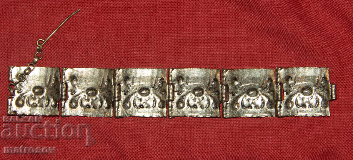 Handmade old traditional bracelet, jewelry, silver - 6