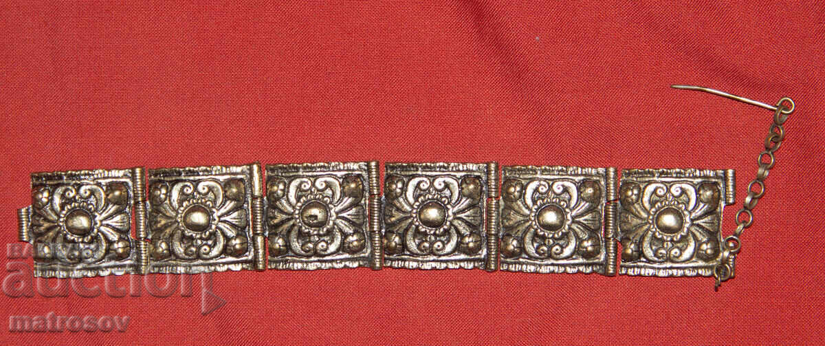 Handmade old traditional bracelet, jewelry, silver