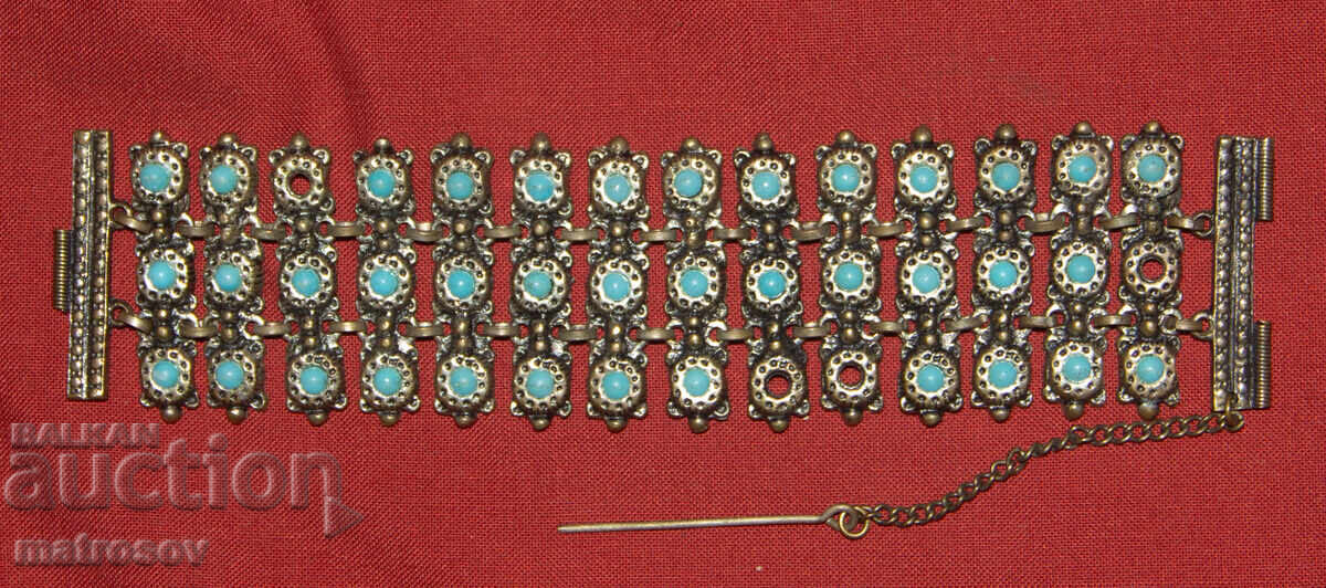 Χειροποίητο παλιό παραδοσιακό βραχιόλι, κόσμημα, ασήμι με τιμή 170.00 BGN | € 86.92