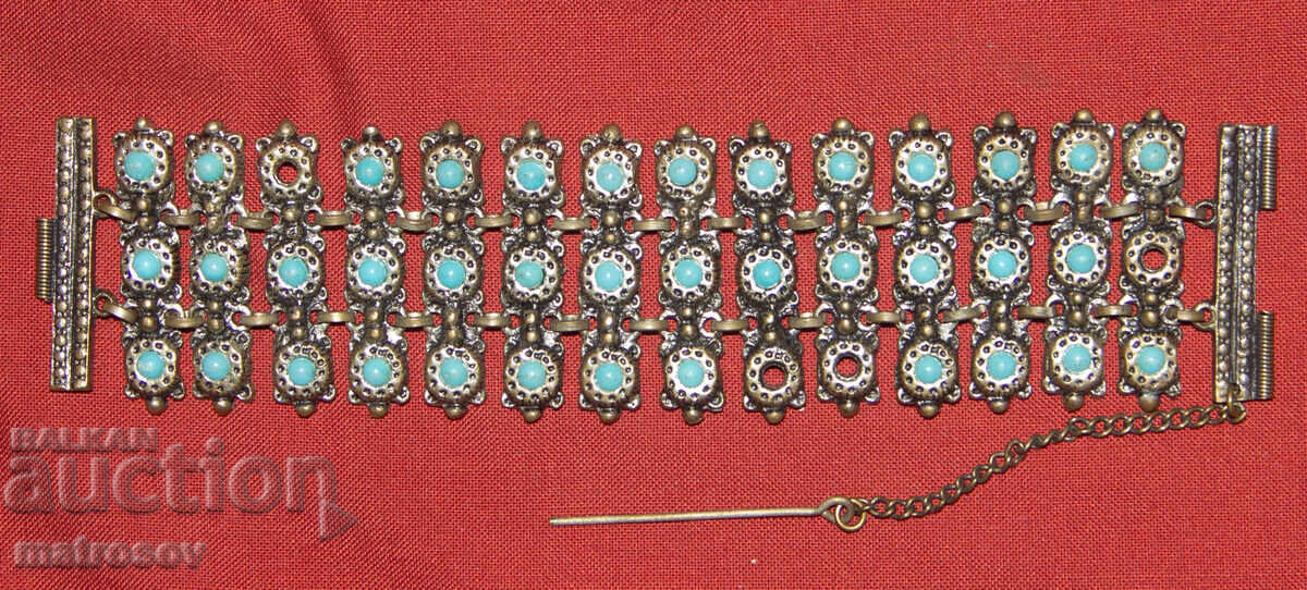 Δημοπρασία Χειροποίητο παλιό παραδοσιακό βραχιόλι, κόσμημα, ασήμι