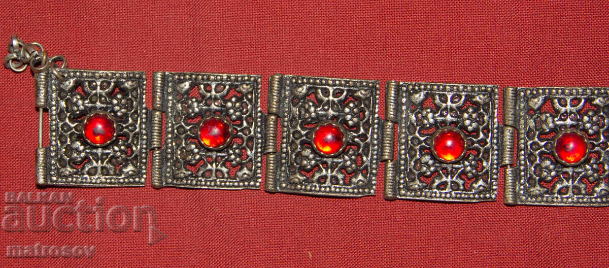 Παράδοση Χειροποίητο παλιό παραδοσιακό βραχιόλι, κόσμημα, ασήμι