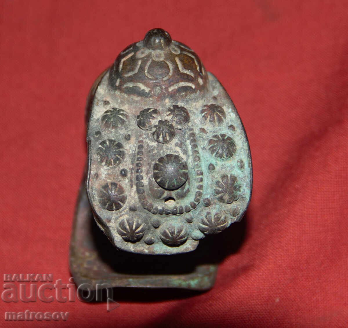 Old traditional bronze bracelet jewelry slingshot - 6