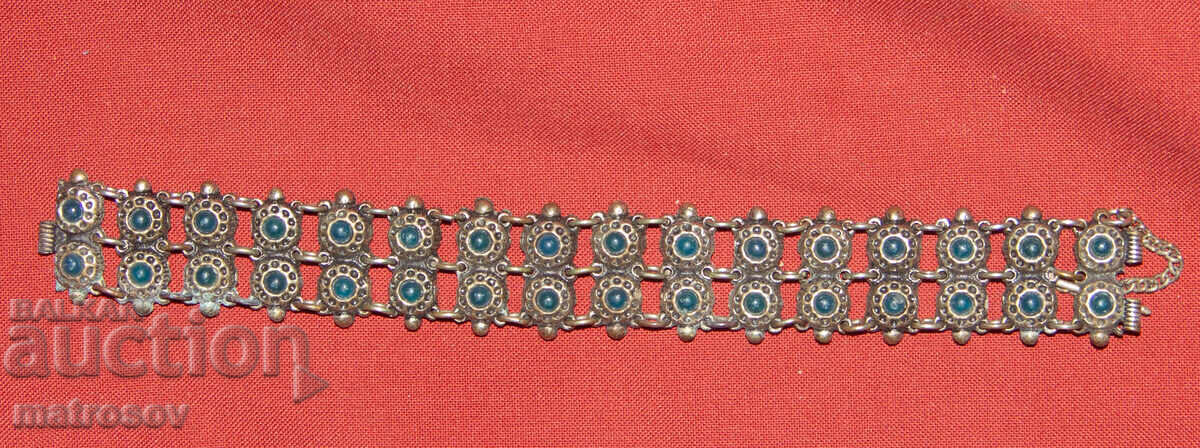 Δημοπρασία Χειροποίητο παλιό παραδοσιακό βραχιόλι, κόσμημα, ασήμι