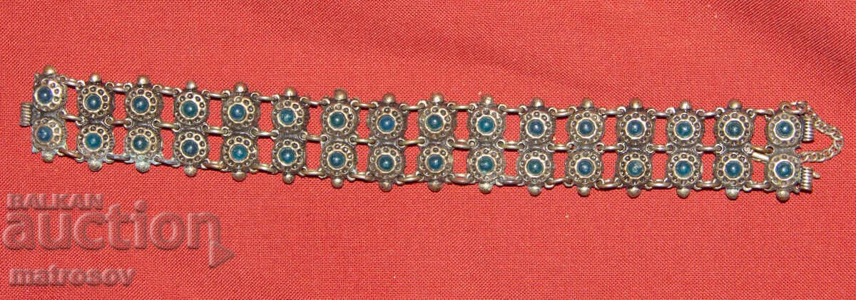 Χειροποίητο παλιό παραδοσιακό βραχιόλι, κόσμημα, ασήμι