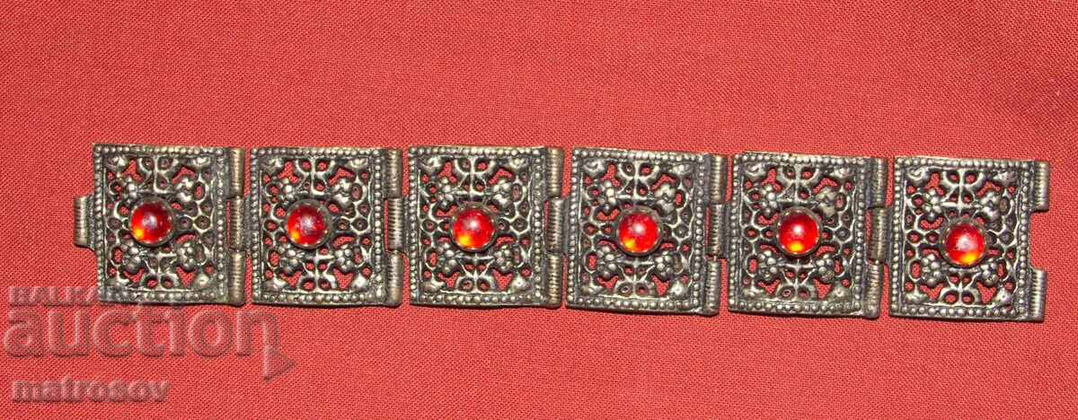 Handmade old traditional bracelet, jewelry, silver with price 160.00 BGN | € 81.81