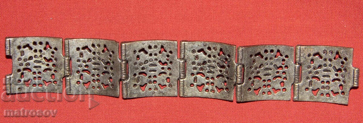 Handmade old traditional bracelet, jewelry, silver - 6