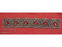 Brățară veche tradițională lucrată manual, bijuterie, argint