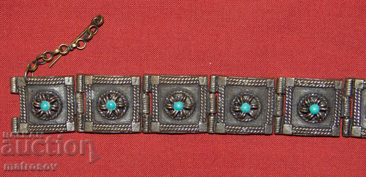 Παράδοση Χειροποίητο παλιό παραδοσιακό βραχιόλι, κόσμημα, ασήμι