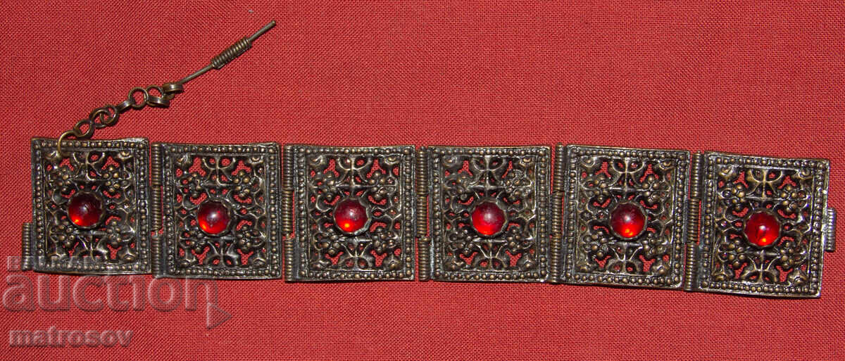 Auction  Handmade old traditional bracelet, jewelry, silver