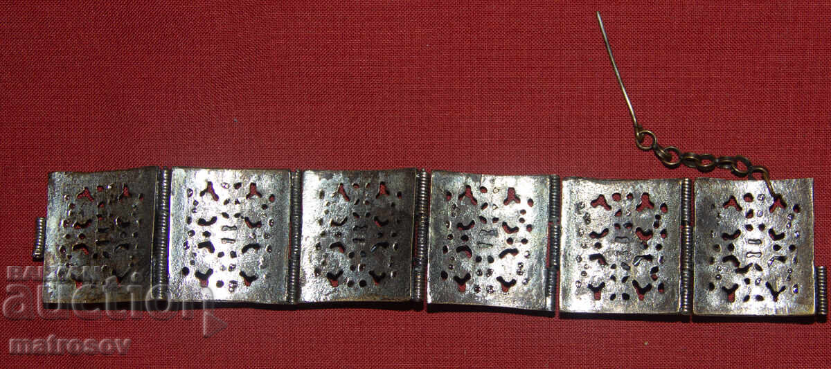 Handmade old traditional bracelet, jewelry, silver - 6