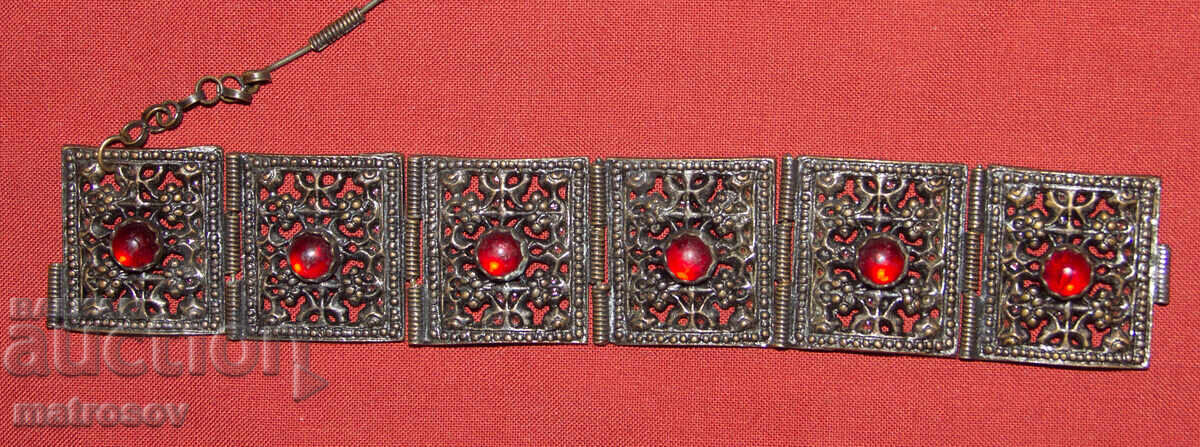 Handmade old traditional bracelet, jewelry, silver