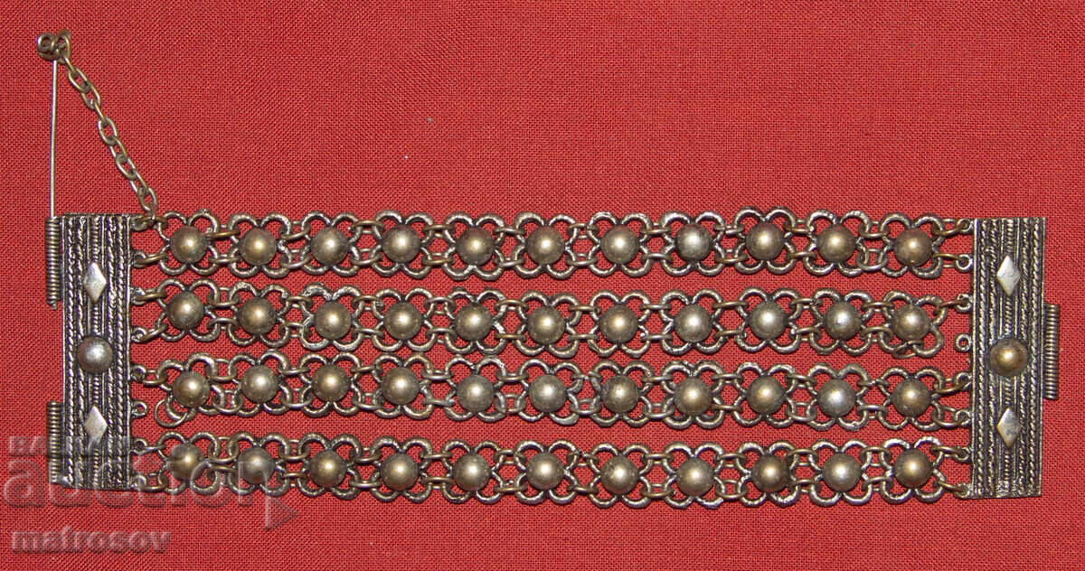 Χειροποίητο παλιό παραδοσιακό βραχιόλι, κόσμημα, ασήμι