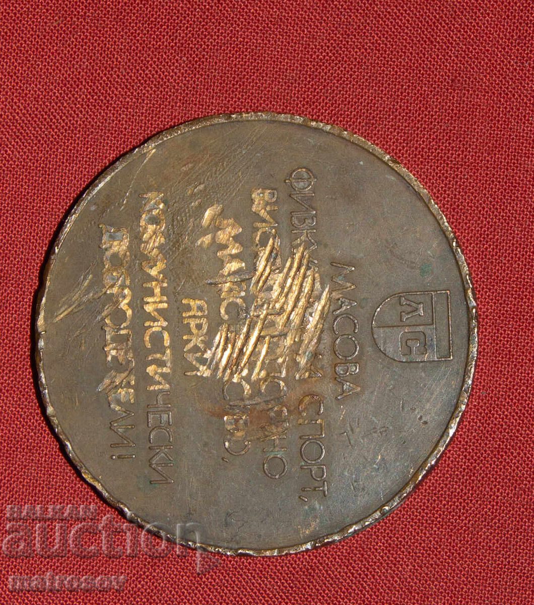 Levski - Spartak Bronze Plaque, Vasil Levski Medal - 5