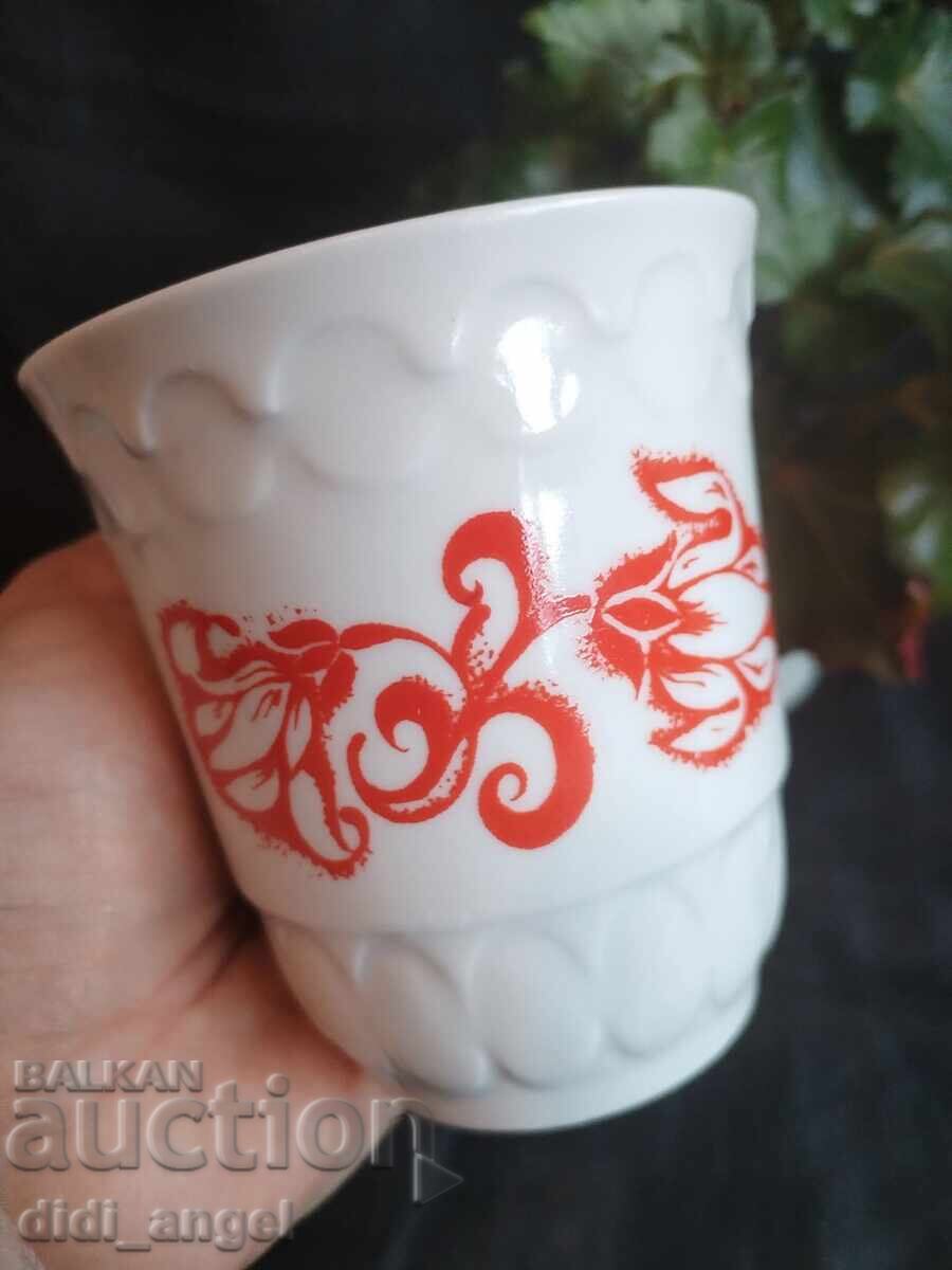 Set of three Soviet cups with price 30.00 BGN | € 15.34 Set of three Soviet cups with price 30.00 BGN | € 15.34