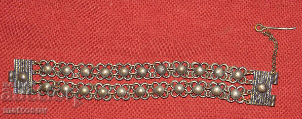 Χειροποίητο παλιό παραδοσιακό βραχιόλι, κόσμημα, ασήμι