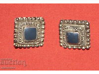 Cercei argintii cu clips, bijuterie