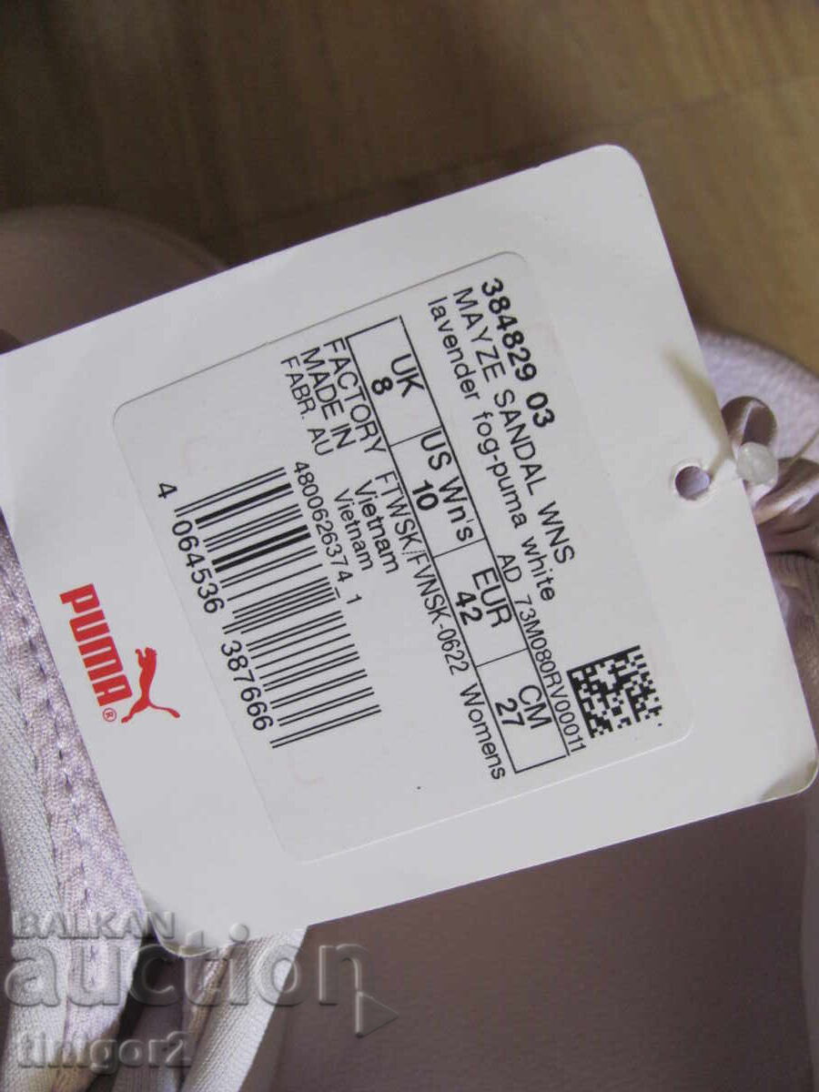 Auction New with tag women's sandals PUMA Size 42 Auction New with tag women's sandals PUMA Size 42