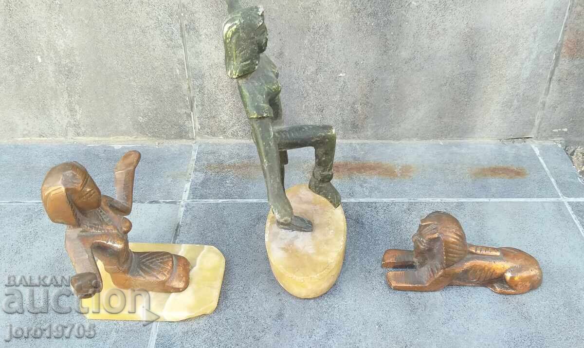 LOT FIGURINE METALICE - 6