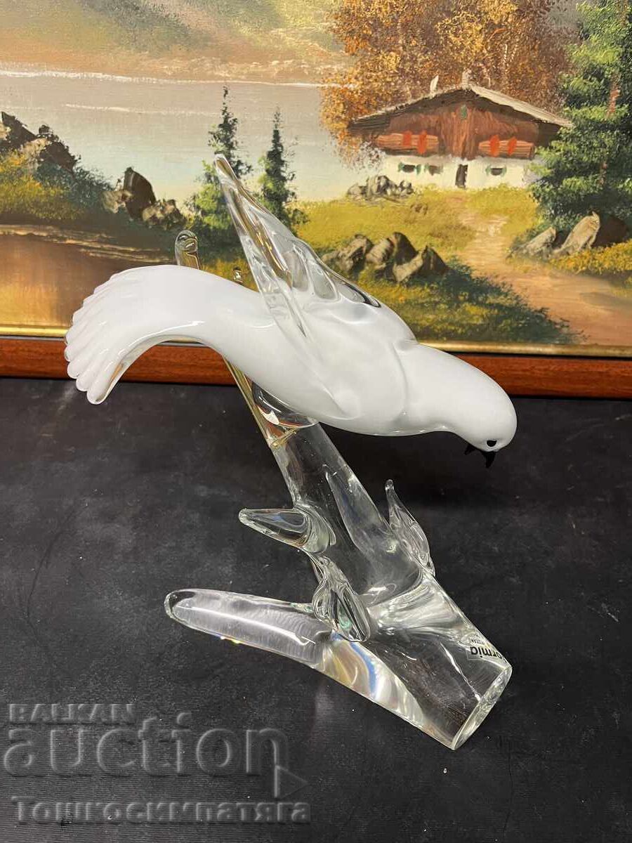 Delivery of Collector's Murano Bird, Italy