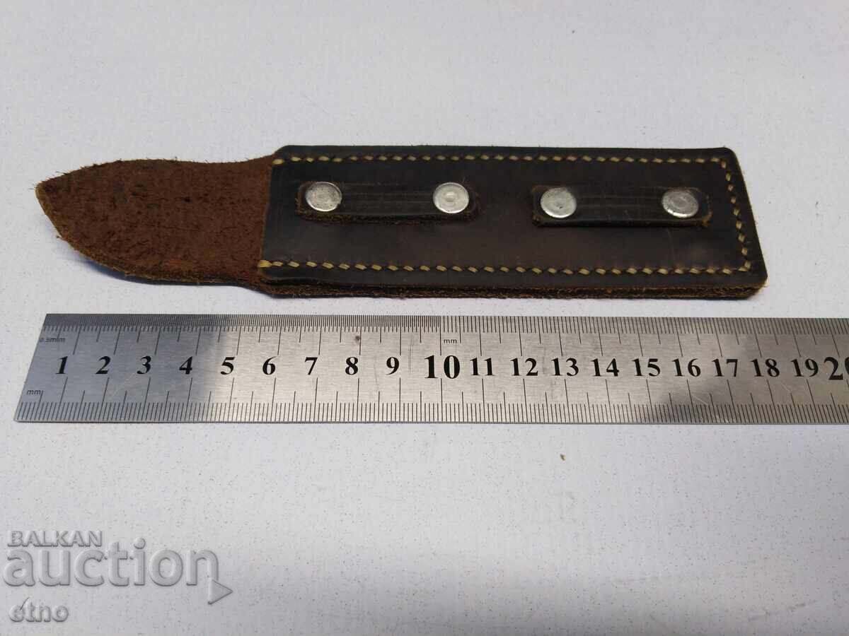 ΔΕΡΜΑΤΙΝΗ ΘΗΚΗ ΓΙΑ ΒΟΥΛΓΑΡΙΚΟ ΜΑΧΑΙΡΙ ΑΛΕΞΙΠΤΩΤΙΣΤΗ - ΚΟΠΤΗ ΙΜΑΝΤΩΝ με τιμή 25.00 BGN | € 12.78