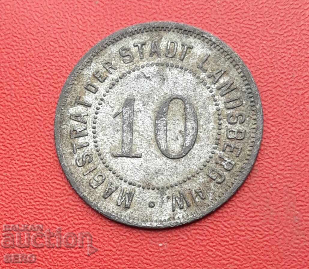 Germany - Bavaria - Landsberg am Lech - 10 Pfennig with price 6.01 BGN | € 3.07 Germany - Bavaria - Landsberg am Lech - 10 Pfennig with price 6.01 BGN | € 3.07