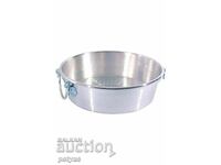 Aluminum pan round F 780 mm, thick-walled with handles