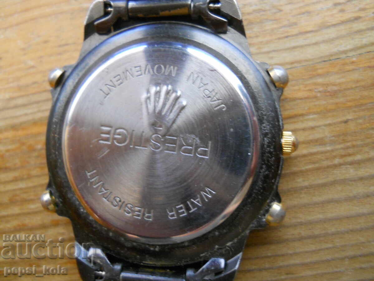 Auction  Men's Quartz Watch "Rolex" - Replica