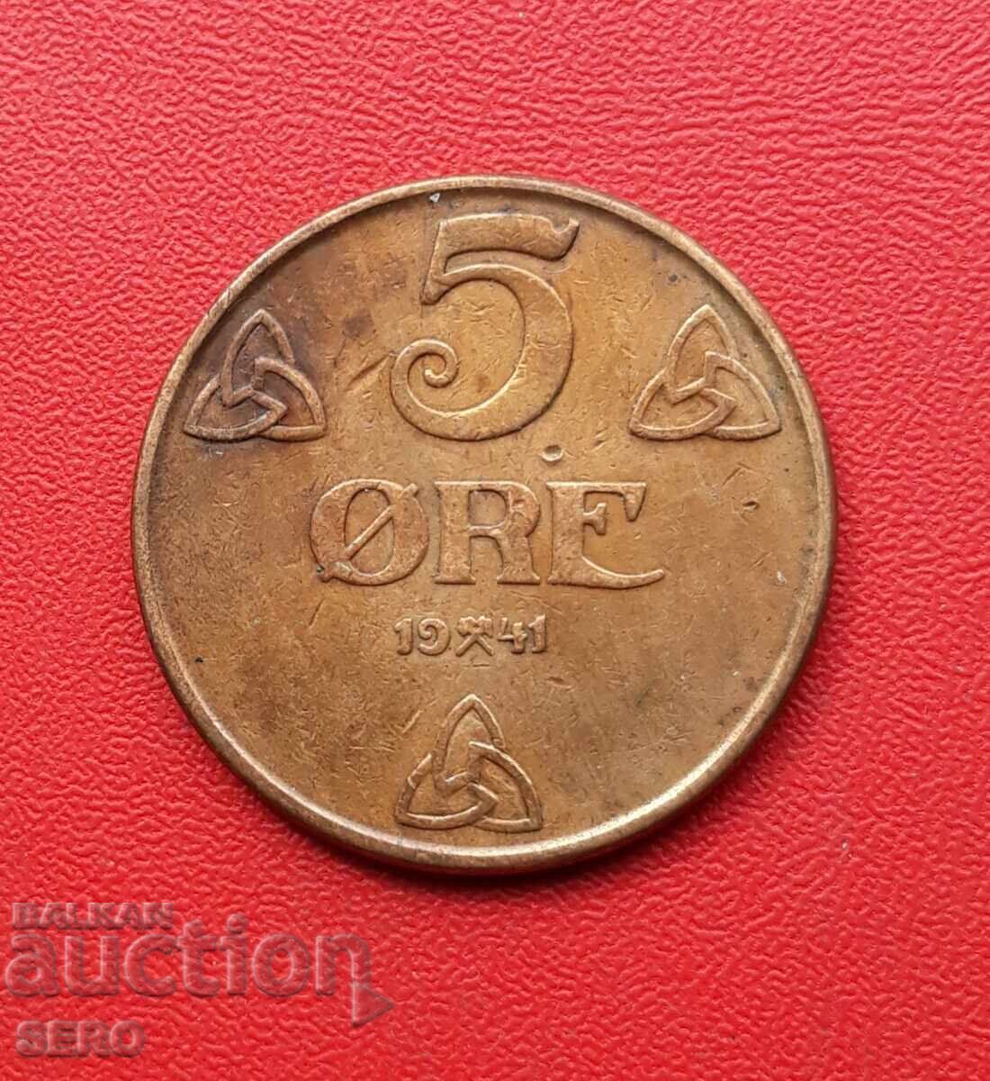 Norvegia - 5 ani 1941 Norvegia - 5 ani 1941