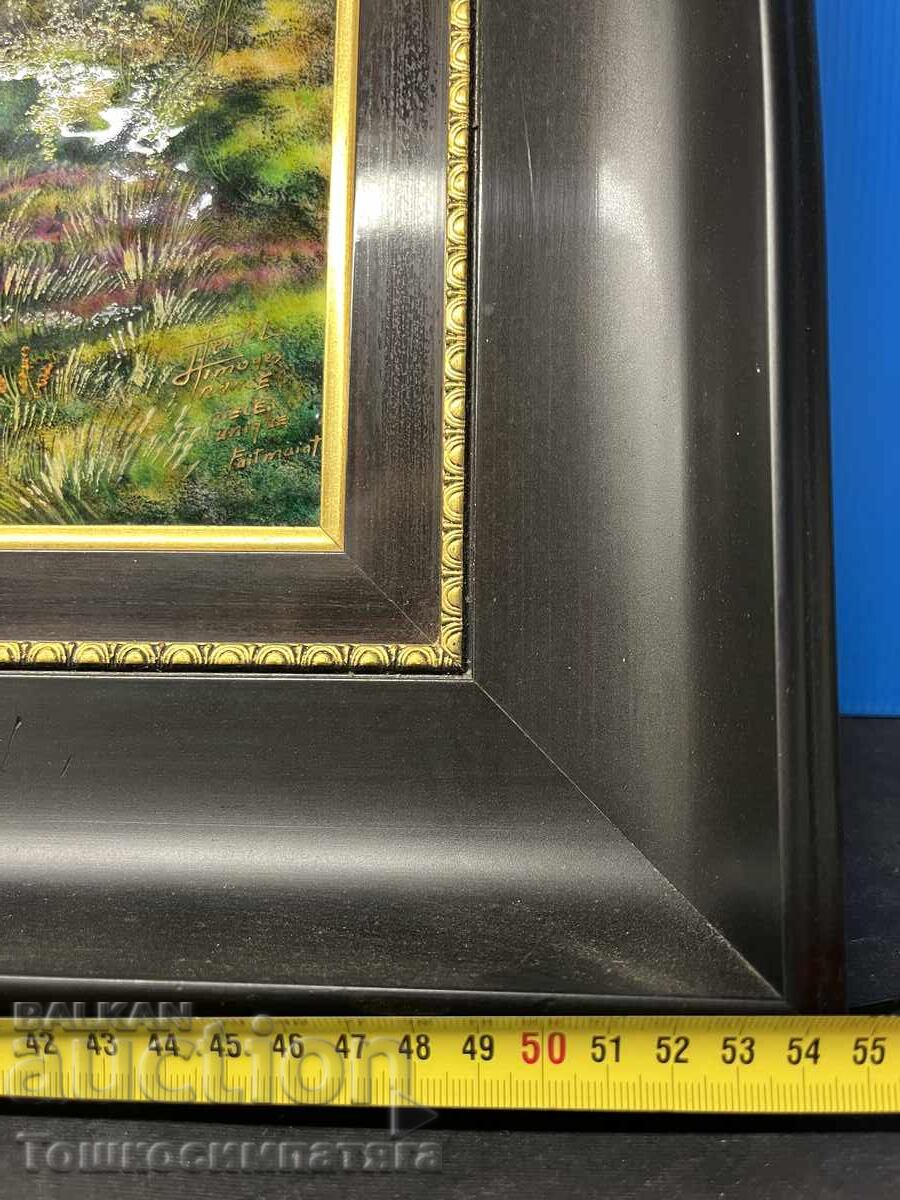 Pictură email pe bază de cupru, Limoges, Franța - 6 Pictură email pe bază de cupru, Limoges, Franța - 6