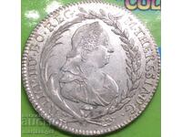 20 kreĭtseri 1780 Austria Praga Maria Tereza - ultimul an