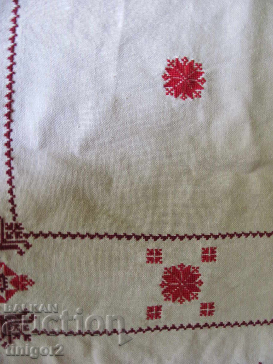 Παράδοση Μεγάλο κάλυμμα τραπεζιού, χειροποίητο κέντημα, shevitsi, 180kh140εκ