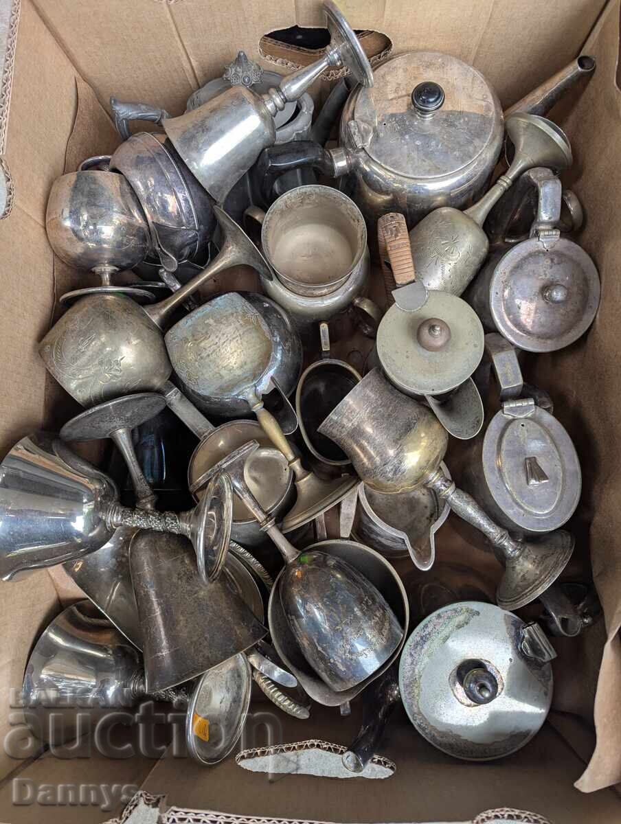 Παράδοση Χάλκινα σκεύη, σερβίτσια, τσαγιέρες, κούπες, κηροπήγια κ.ά. – 2 Παράδοση Χάλκινα σκεύη, σερβίτσια, τσαγιέρες, κούπες, κηροπήγια κ.ά. – 2