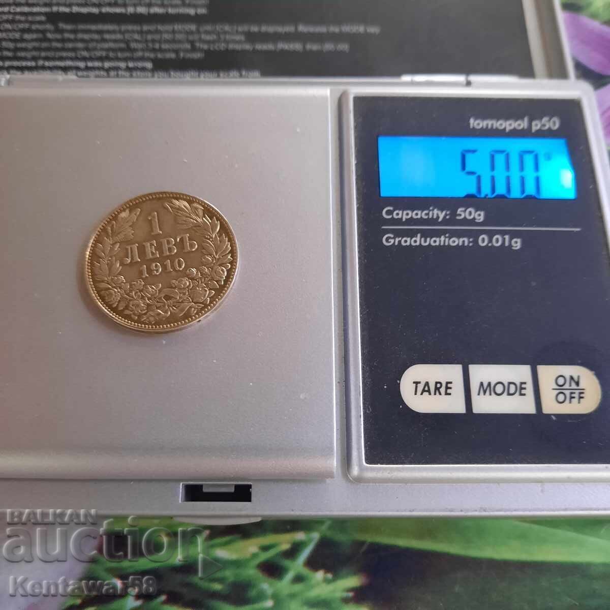 1 lev 1910 - 6 1 lev 1910 - 6