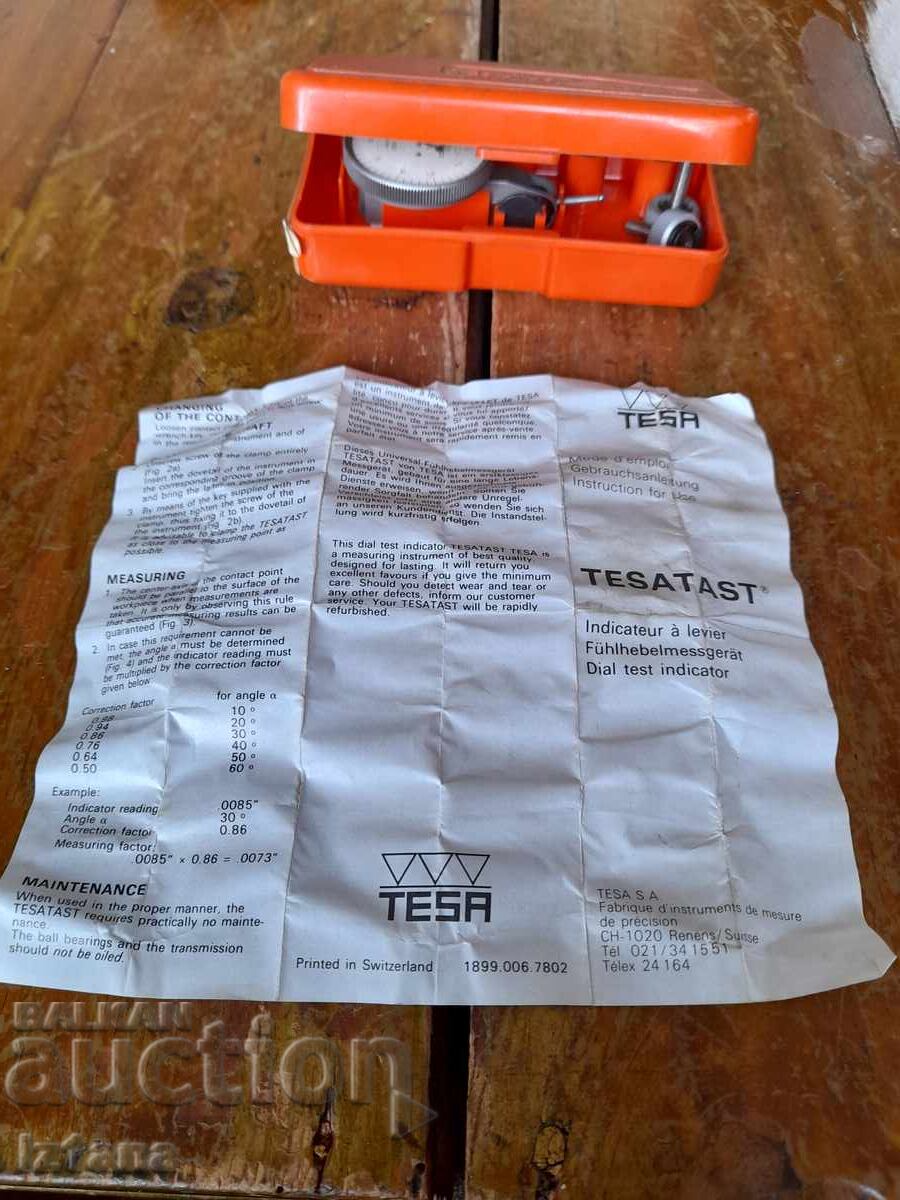 Star indicator clock Tesatast - 5