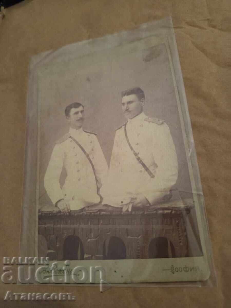 Photograph card, photography, Princely Officer, Velebni