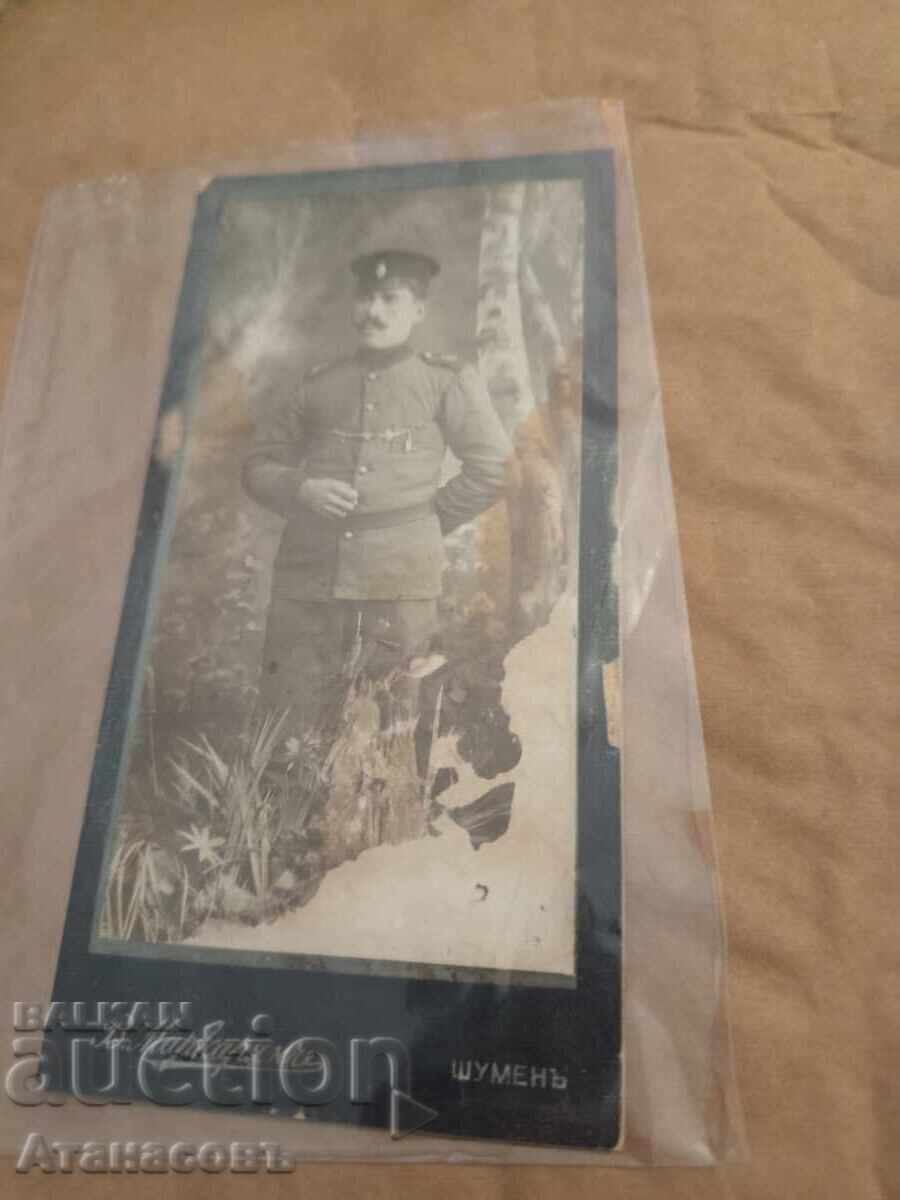 Military Photo Cardboard Photograph Markaryan Varna